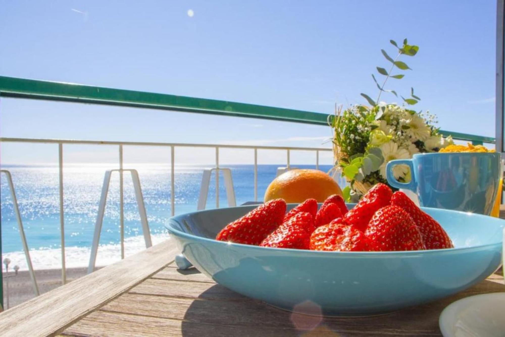 Prom 131 - Promenade - Sea View - Terrace Apartment Nice Luaran gambar