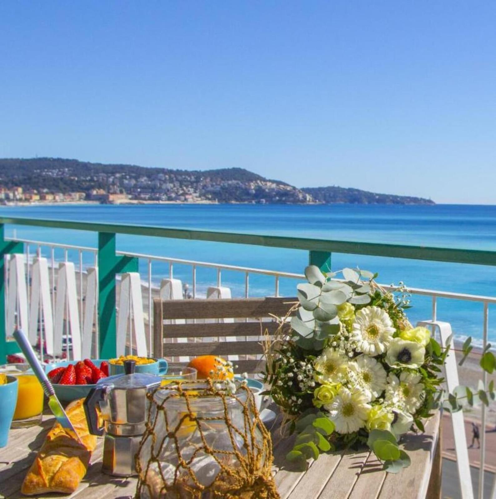 Prom 131 - Promenade - Sea View - Terrace Apartment Nice Luaran gambar